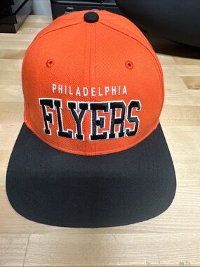 Philadelphia Flyers Orange and Black Snapback Hat